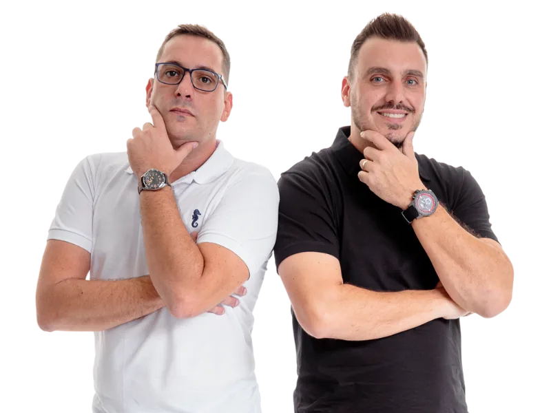 Carlos Eduardo e Carlos Henrique, mentores da Eco Mais Energy